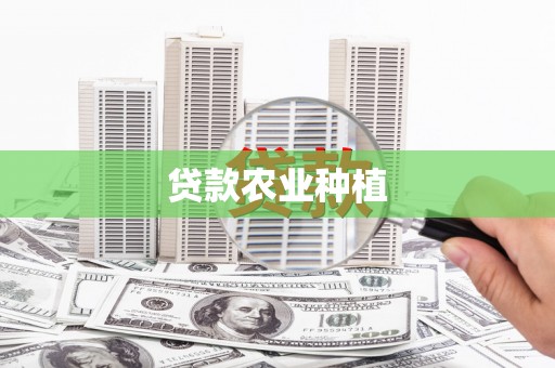 桃城贷款农业种植