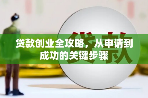 桃城贷款创业全攻略，从申请到成功的关键步骤