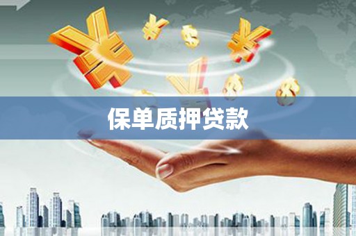 桃城保单质押贷款