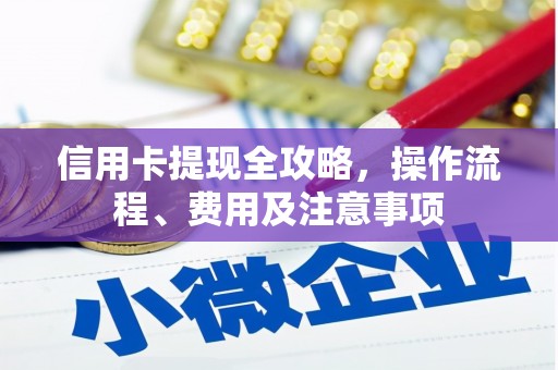 桃城信用卡提现全攻略，操作流程、费用及注意事项