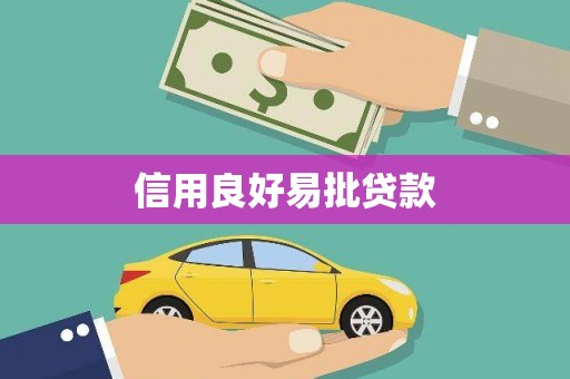 桃城信用良好易批贷款