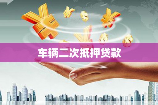 桃城车辆二次抵押贷款