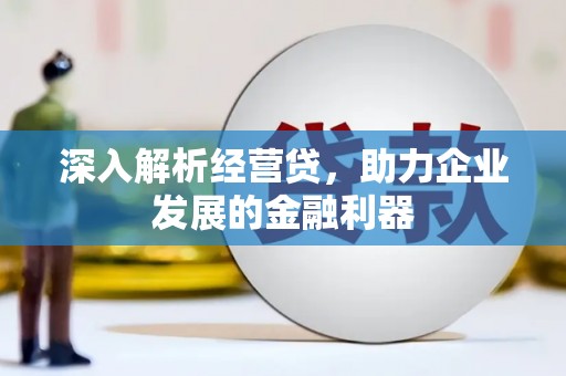 桃城深入解析经营贷，助力企业发展的金融利器