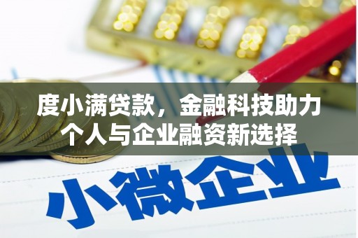 桃城度小满贷款，金融科技助力个人与企业融资新选择