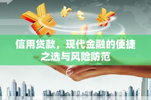 桃城信用贷款，现代金融的便捷之选与风险防范