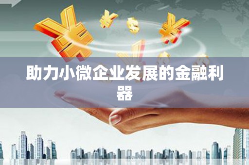 桃城助力小微企业发展的金融利器