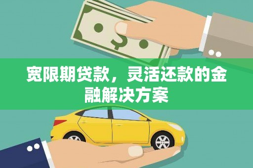 桃城宽限期贷款，灵活还款的金融解决方案