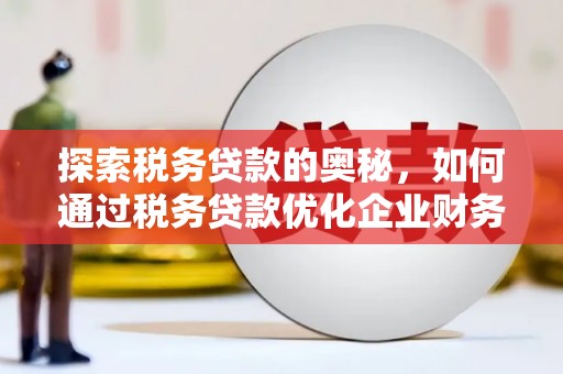 桃城探索税务贷款的奥秘，如何通过税务贷款优化企业财务