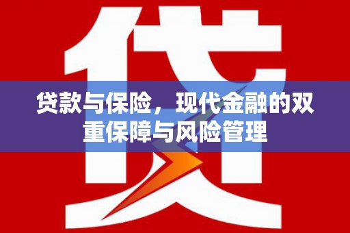 桃城贷款与保险，现代金融的双重保障与风险管理