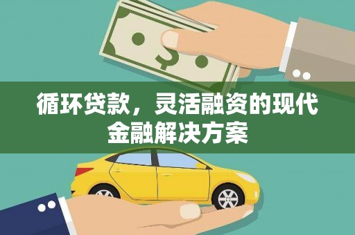 桃城循环贷款，灵活融资的现代金融解决方案