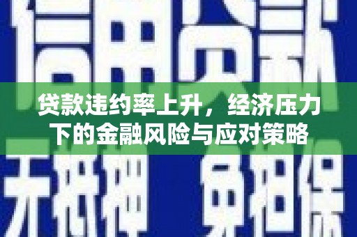 桃城贷款违约率上升，经济压力下的金融风险与应对策略