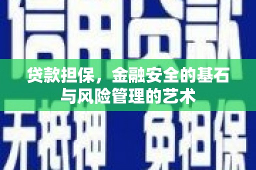 桃城贷款担保，金融安全的基石与风险管理的艺术