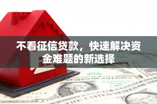 桃城不看征信贷款，快速解决资金难题的新选择