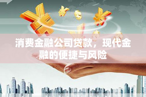 桃城消费金融公司贷款，现代金融的便捷与风险