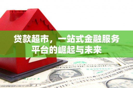 桃城贷款超市，一站式金融服务平台的崛起与未来
