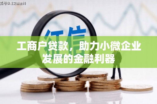 桃城工商户贷款，助力小微企业发展的金融利器