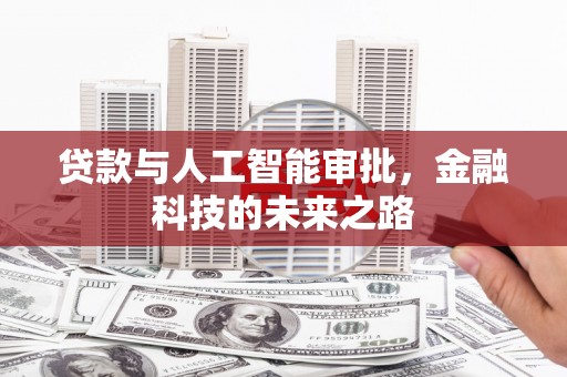 桃城贷款与人工智能审批，金融科技的未来之路