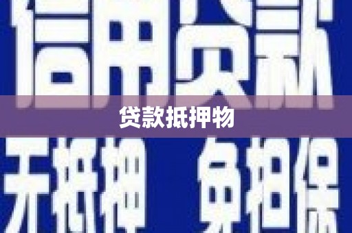 桃城贷款抵押物