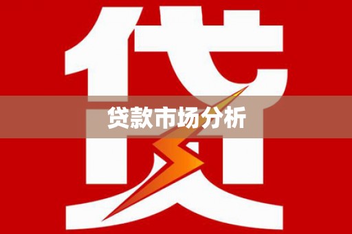 桃城贷款市场分析